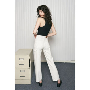 FBC White Tall Farm Nap Jeans